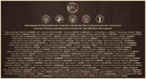 Worded plaque image on Tegeler's website