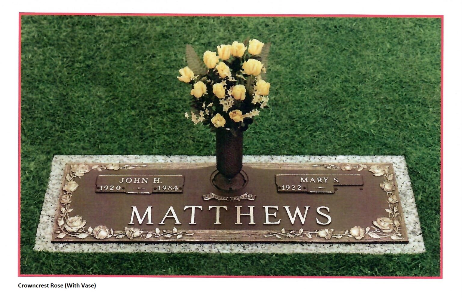 CrowncrestRose Tegeler Monument Company