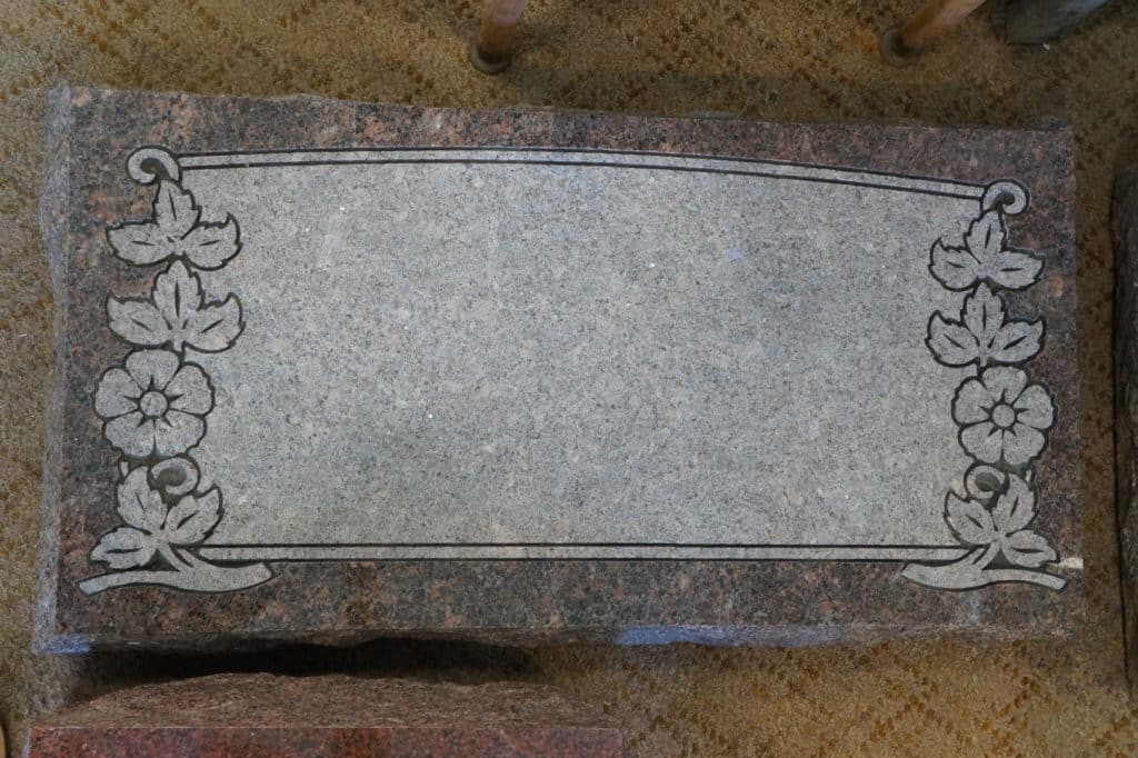 Granite Grave Markers Tegeler Monument MD, D.C., VA, & PA