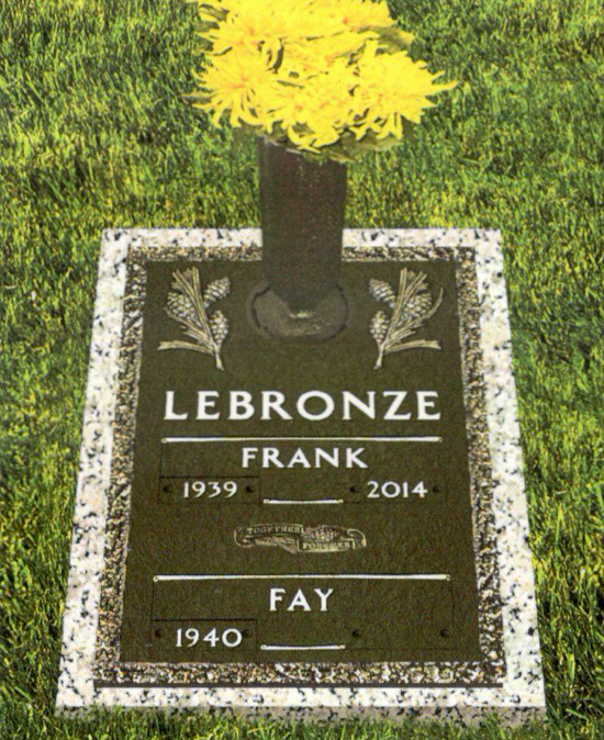 Bronze Grave Markers MD DC PA VA Tegeler Monument Company