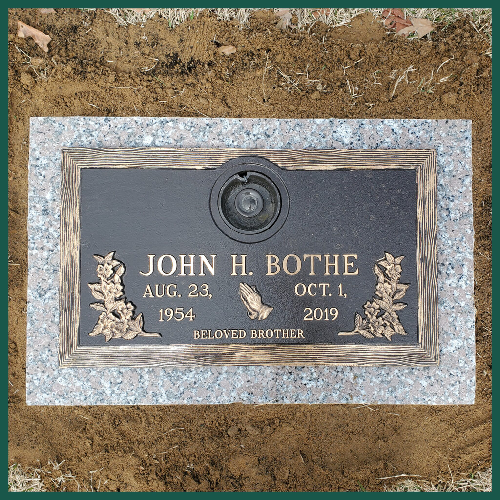 Bronze Markers Tegeler Monument Company MD, DC, PA, & VA