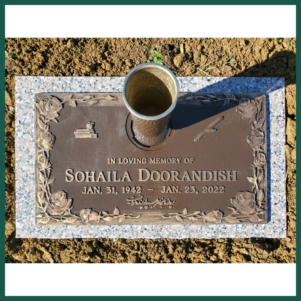 Bronze Markers Tegeler Monument Company MD, DC, PA, & VA