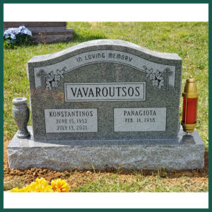 Image of a double monument on Tegeler's website