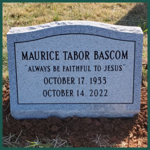 Image of a headstone