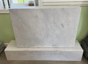 MARBLE DOUBLE MONUMENT