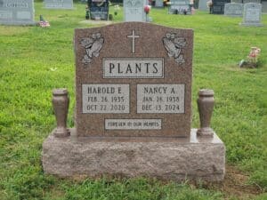 Granite grave marker image