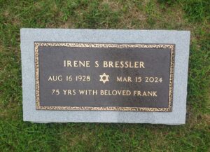 Granite grave marker image