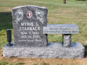 Memorial bench image