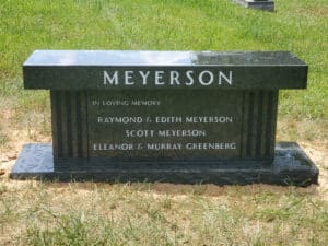 Memorial bench image