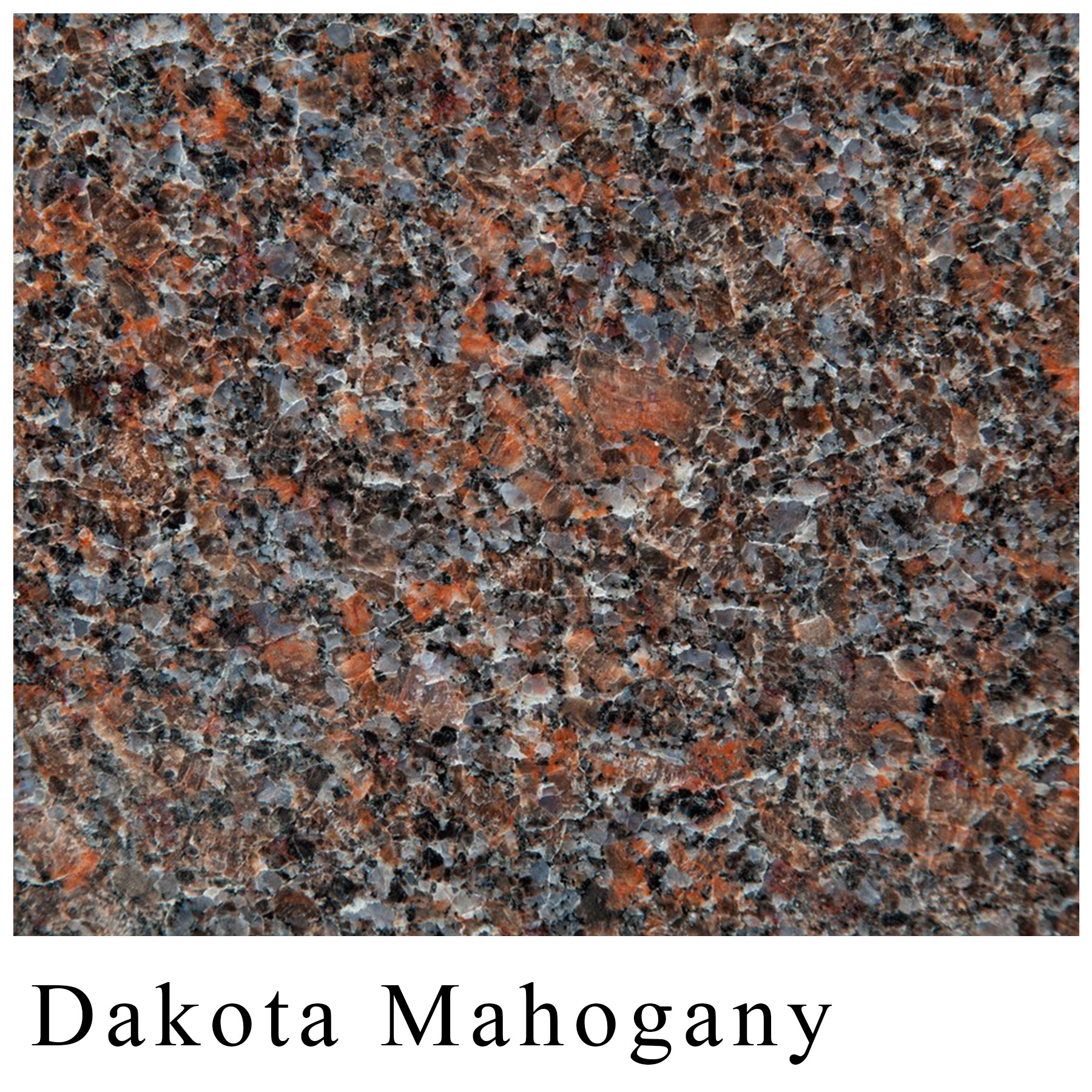Granite color Dakota Mahogany