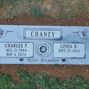 Granite grave marker image